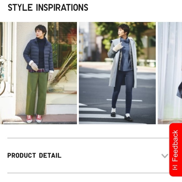 Light down jacket (navy) - Picture 4 of 8